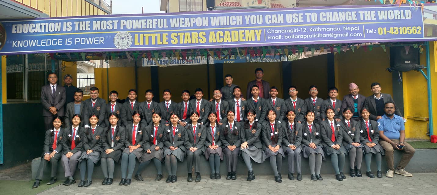 Students in a Basic Level classroom at Little Stars Academy